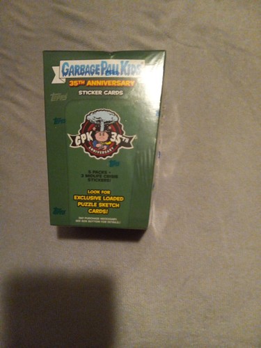 2020 Topps Garbage Pail Kids Blaster Box 35th Anniversary Trading Cards Stickers