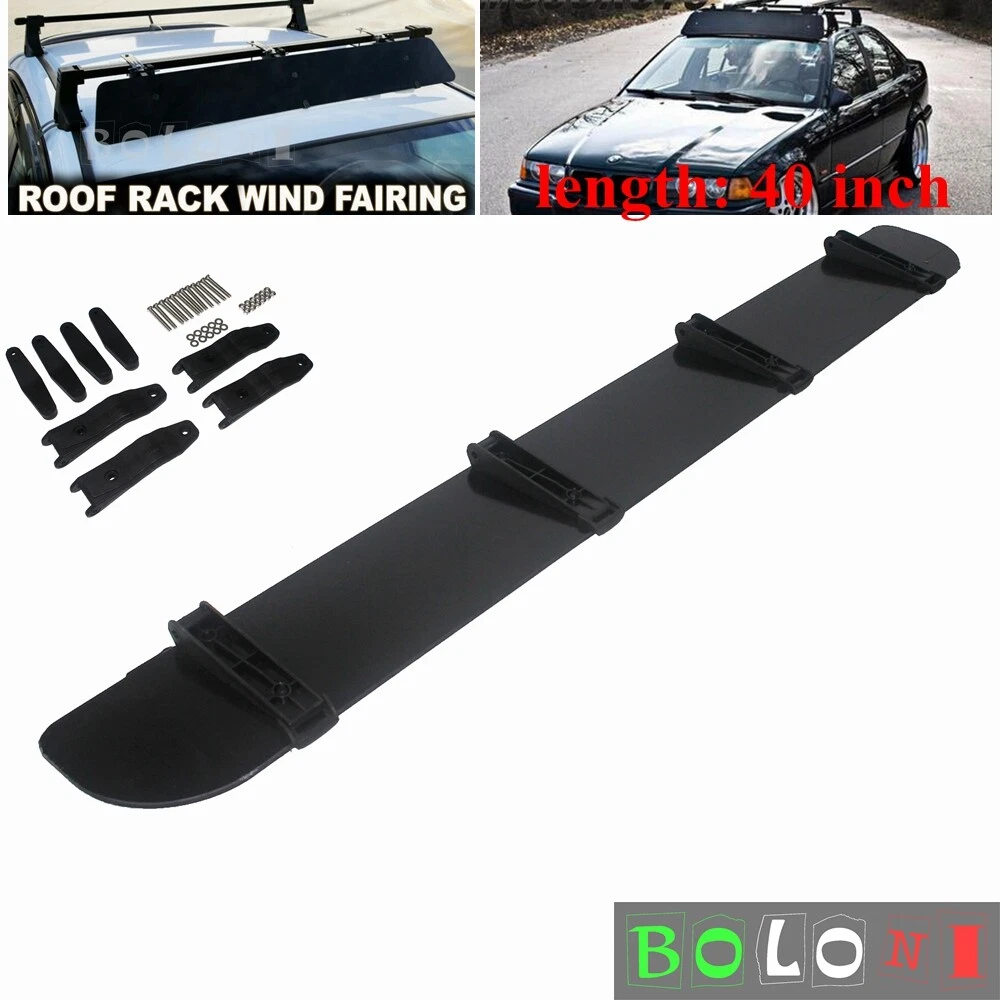 Car roof clearance wind deflector