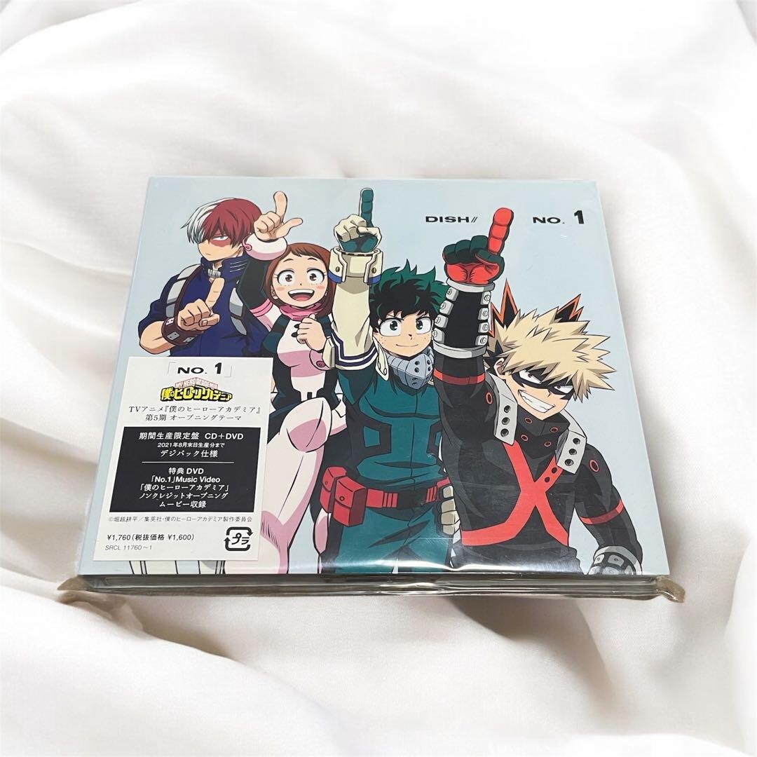 New No.1 DISH First Limited Edition My Hero Academia CD DVD Japan