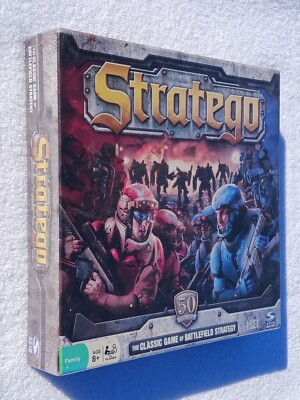 Stratego Board Game 50 Year Anniversary Spin Master 2011 BRAND NEW
