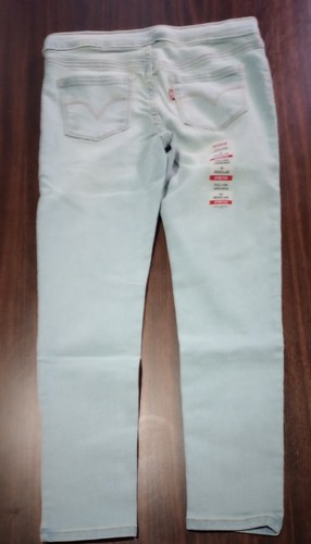 NWOT Girls Levi's Pull On Leggings Light Wash Regular 10 Stretch Pockets... - Picture 4 of 10