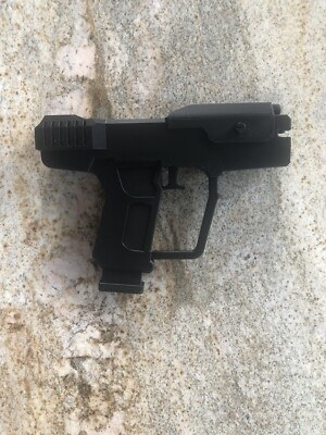 #ad Halo Magnum pistol Black Plain Model Replica Display full size 3d Printed $24.95