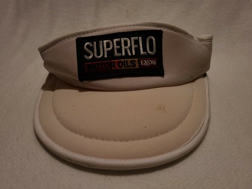 SUPERFLO MOTOR OILS EXXON HAT CAP VISOR 