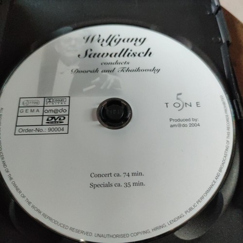 Wolfgang Sawallisch and The Israel Philharmonic Orchestra DVD All Regions VGC ❤️ - Picture 3 of 3