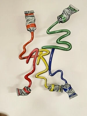 Pop Art Metallskulptur " Kunst " von DAVID GERSTEIN - Bild 1 von 4