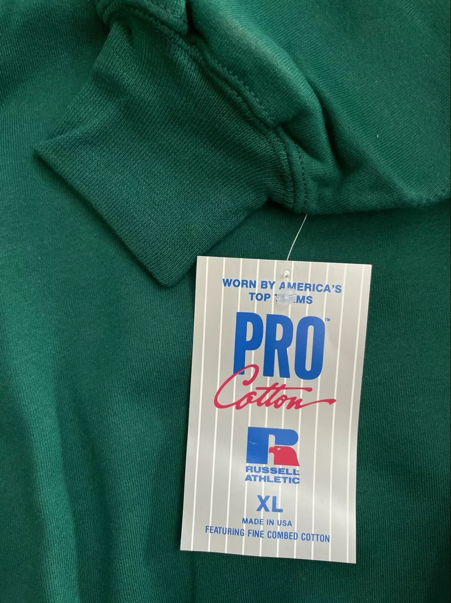 vintage russell pro cotton crewneck sweatshirt mens size XL