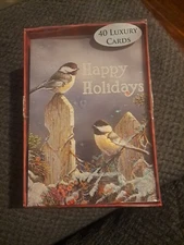  LPG Greetings Happy Holiday 40 Luxury Cards Full-color Inside Design New In Box