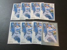 Lot of 8) 2020 Diamond Kings Baseball Gavin Lux Card #76 W/1 Gray Frame Parallel