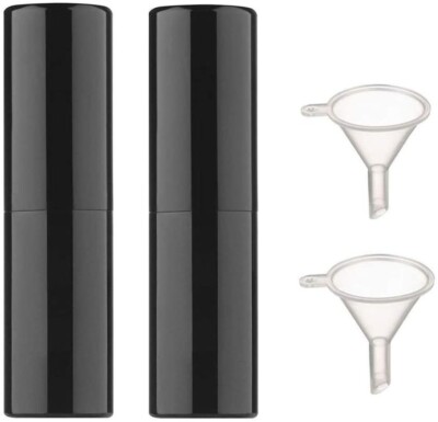 2pcs Perfume Atomiser Bottles Empty Spray Refillable Travel Bottles with Funnel