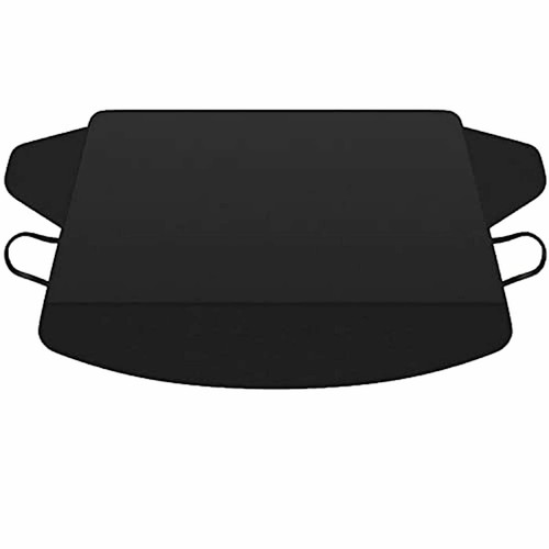 Extra Large Windproof Windshield Snow Cover, Waterproof Car Shade Ice Removal Al - Picture 8 of 8
