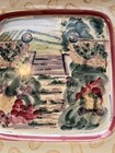 Rare Vintage Zrike Vintage Plate by Michael Sparks Handpainted 16 7/8” Vineyard — photo 5