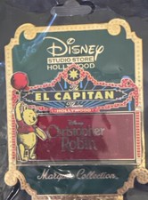 LE 300 DSSH Winnie the Pooh El Capitan Marquee Christopher Robin DSF Disney Pin