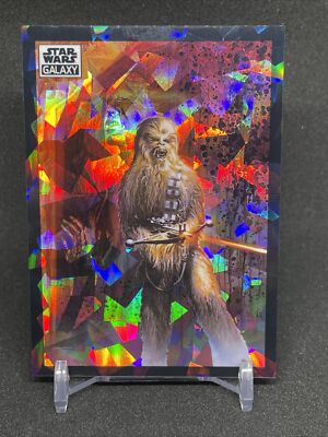2022 Topps Star Wars Chrome Galaxy Chewbacca's Anguish Atomic
