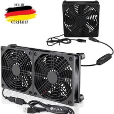 Doppel Lüfter PC Ventilator lüfter 120 mm L...