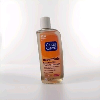 Clean & Clear Essentials Sensitive Skin Foaming Cleanser 8 fl oz OIL FREE