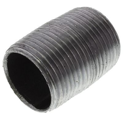 3/4'' BLACK STEEL CLOSE NIPPLE fitting pipe npt x malleable iron