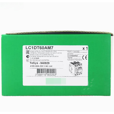 1piece New Schneider Contactor LC1DT60AM7 AC1 60A 220V 50/60Hz Fast Shipping