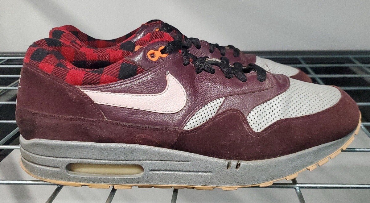 Nike Air Max 1 Premium Flannel Pack 2007 309717-061 Size 12 | eBay