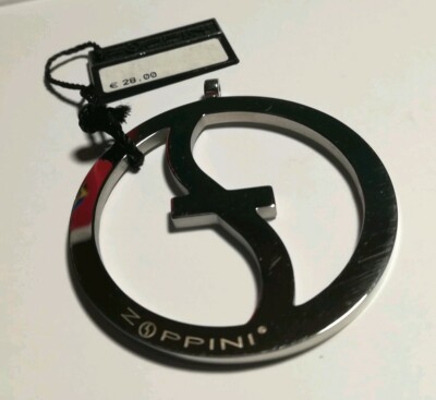 Pendentif Zoppini Logo En Acier Inoxydable - Réf. Z1088.PND0 - Neuf Avec étiquettes