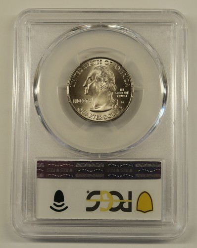 2009 D Satin Finish American Samoa Quarter PCGS SP69, Free Shipping - Picture 2 of 4