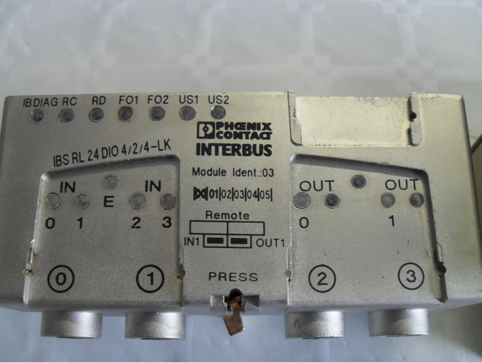 2819985 Phoenix Contact Dezentrales I/O-Gerät IBS RL 24 DIO 4/2/4-LK neu new OVP - Bild 3 von 4