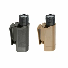 Tactical Outdoor Flashlight Pouch Holder Adjustable Belt Case Waist  Holster