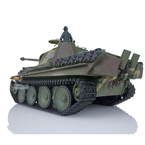 Henglong 7.0 Plastic 3879 German Panther G RTR 2.4G 1/16 Scale RC Battle Tanks - Picture 6 of 12