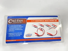 Cal Van 12pc Master Electrical Back Probe Adapter and Lead Kit #61500