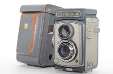  EXC   Case Yashica Gray Yashica-A A TLR Yashikor 80mm f3.5 from JAPAN H15