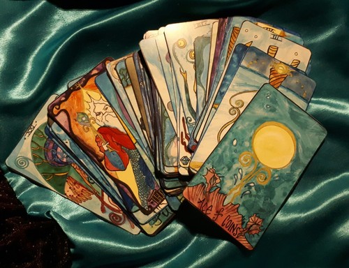 The Atlantis Tarot by Akira Zosens ~ Australian made handcrafted unique gift x - Picture 3 of 5