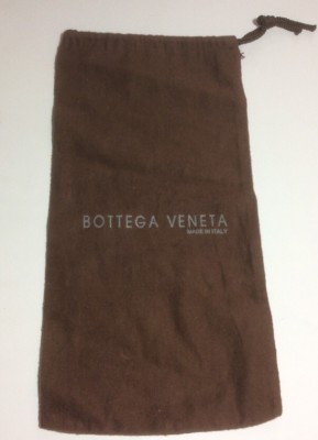 Pre-Owned Small Size Bottega Veneta Brown Felt Dust Bag Excellent Condition 