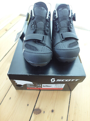 Herren Mountainbike Schuh Scott MTB Comp Boa schwarz/silber Größe 44