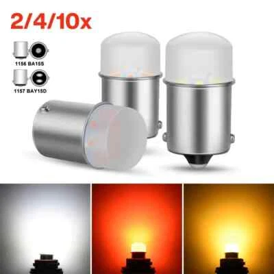 2-10x BA15S BAY15D DC12V LED Auto Rücklicht Bremslicht Blinker Birne Licht Lampe