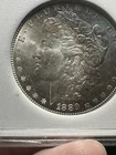 1889 $1 Morgan Silver Dollar in Case BU Beautiful toning! Lot #113