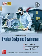 Product Design And Development, 7th Edition By Maria Yang Karl Ulrich, Eppinger