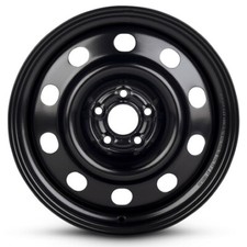 New Wheel For 2013-2019 Ford Escape 17 Inch Painted Black Steel Rim