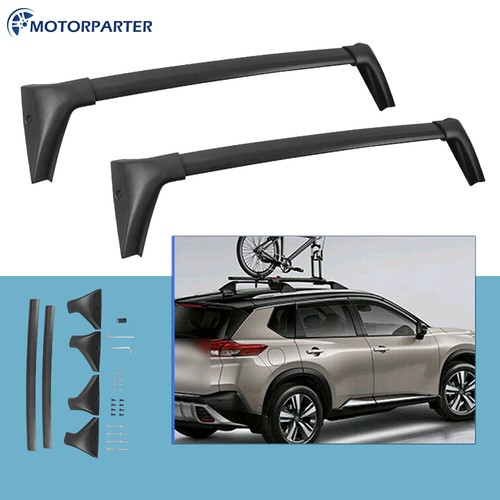 Front & Rear Roof Rack Cross Bar For 20212022 Nissan Rogue Sport