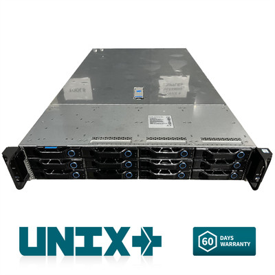 New UXS 2U 12 Bay 3.5''SSD Storage Server 2x Gold 5218N 16C 128GB SAS33 3108 R740