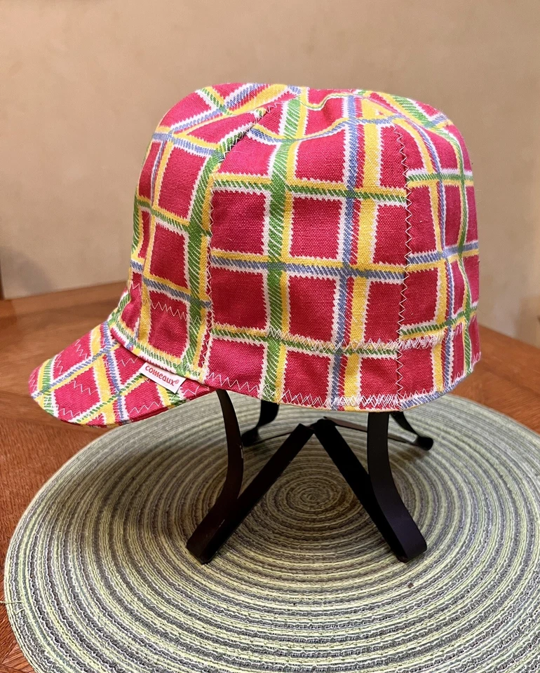 Vintage Comeaux Welding Cap, Bright ! Colors, Sz S/M 1980’s Excellent Condition - Image 3 of 4