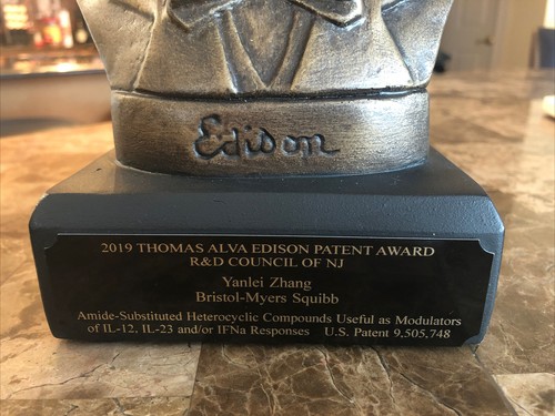RARE Robert Toth - Thomas Edison Patent Award R&D Council NJ - Bristol-Myers - Picture 5 of 6