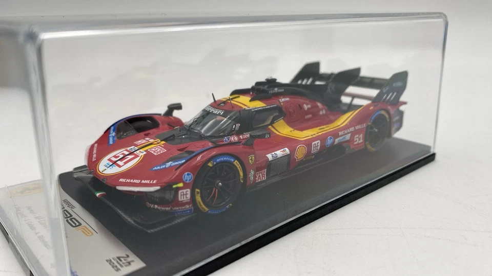 LSLM191 Looksmart Ferrari 499P N.51 AF Corse 3rd Le Mans 2025 1/43 - Immagine 3 di 4
