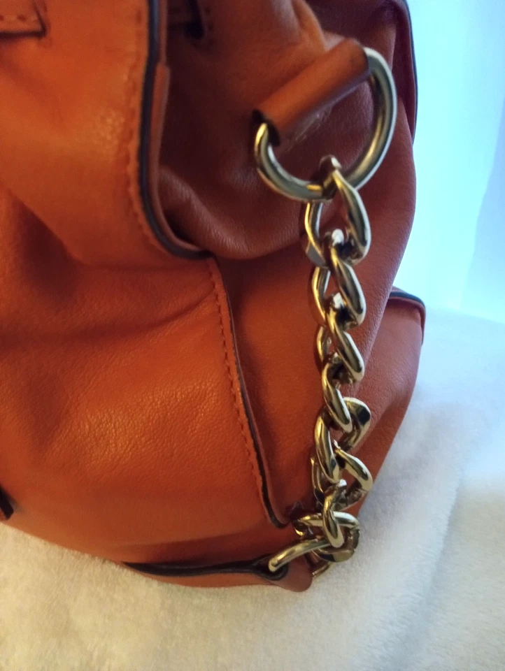 Michael Kors Hamilton Large Satchel NS Tote Saffiano Shoulder Bag - Image 3 of 4