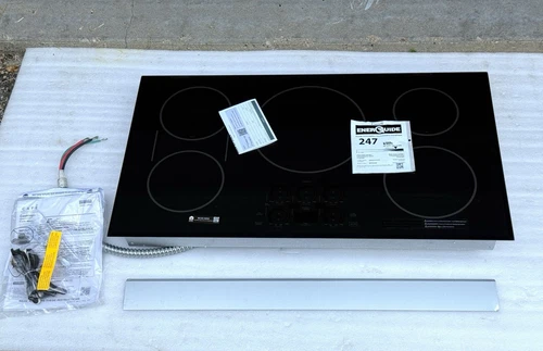 GE Café CHP9036T1BB 36” Smart Induction Cooktop, 5 Heating Zones, Wi-Fi Enabled