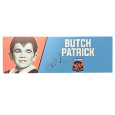Butch Patrick Autographed Nickel City Comic Con Nameplate