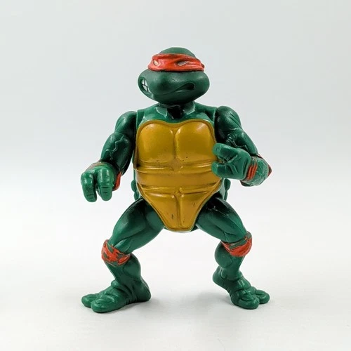 1988 Vintage TMNT  Michaelangelo Action Figure Mirage Studios Playmate softhead