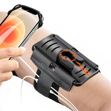 Cell Phone Running Armband - Detachable  360  Rotatable Universal Cellphone ...