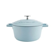 Image of MasterClass Cast Aluminium 2.5L Casserole Dish Sky Blue