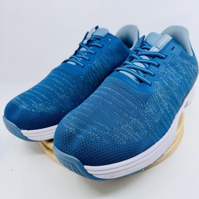 Orthofeet Yari Hands-Free Men s 13 4E Extra Wide Blue Orthopedic Shoes Sneakers