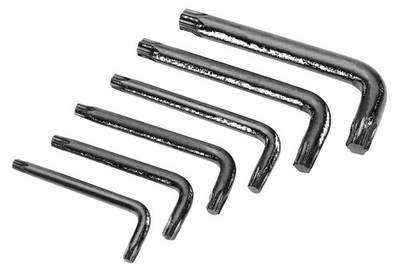 Performance Tool W1319 6 Piece L-Shape Star Driver Set