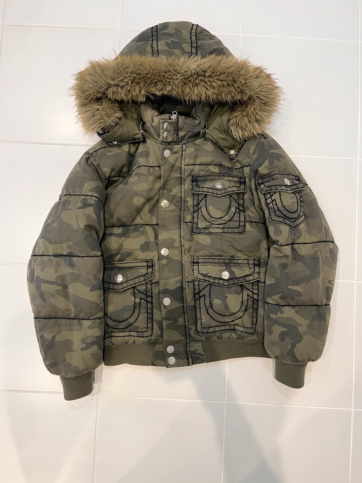 Supreme x True religion camo jacket
